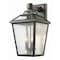 Z-Lite Bayland 3 Light Outdoor Wall Light, Oil Rubbed Bronze And Clear Seedy 539B-ORB - alternate 1
